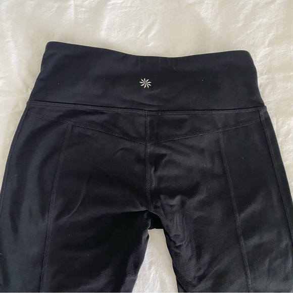 Athleta Mesh Cutout Crop Leggings - Picture 4 of 9